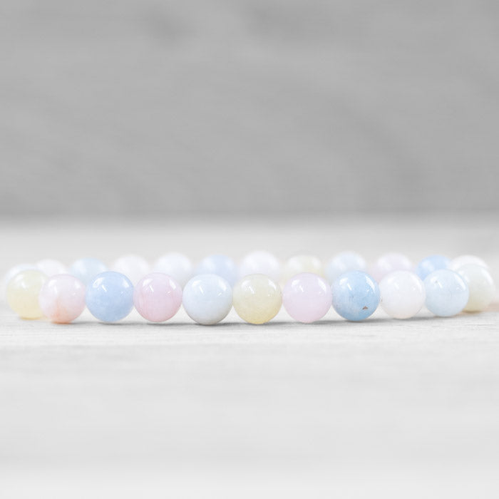 Bracelet Boule Béryls 08mm (Brésil)