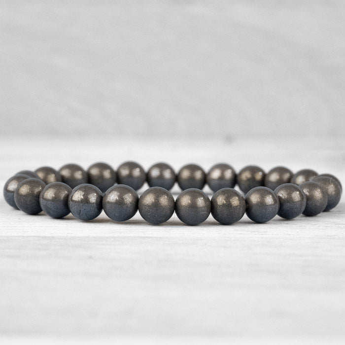 Bracelet boules 8mm Pyrite A (Pérou)