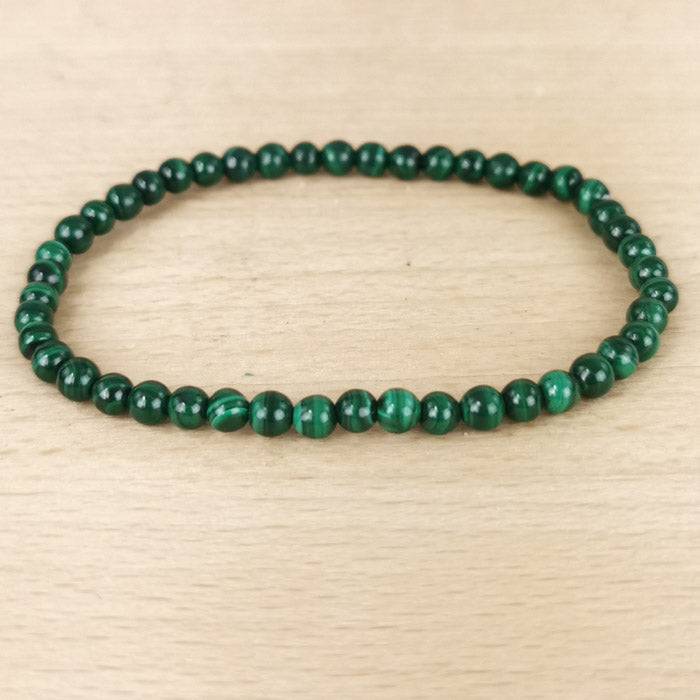 Bracelet boule 04mm malachite (Congo)