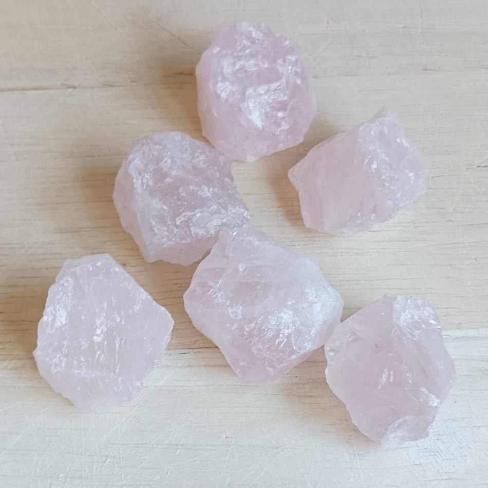 Pierre brute Quartz Rose 20 à 30mm (Brésil)