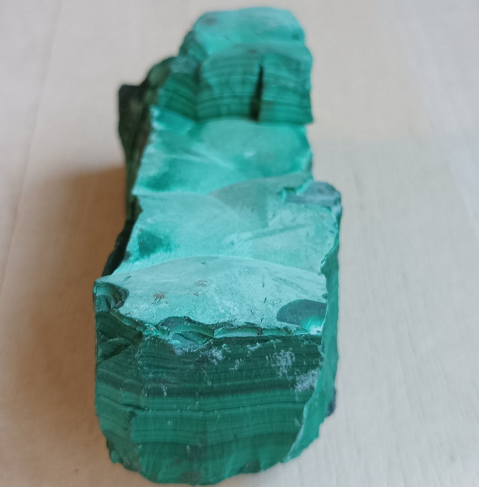 Forme Libre Brute Malachite N°4 –557g (Congo)