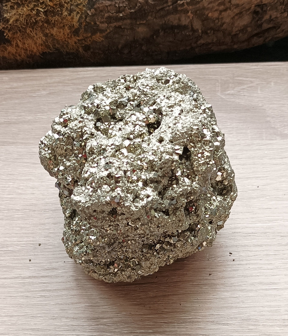 Bloc brute de Pyrite n°9 (Pérou)