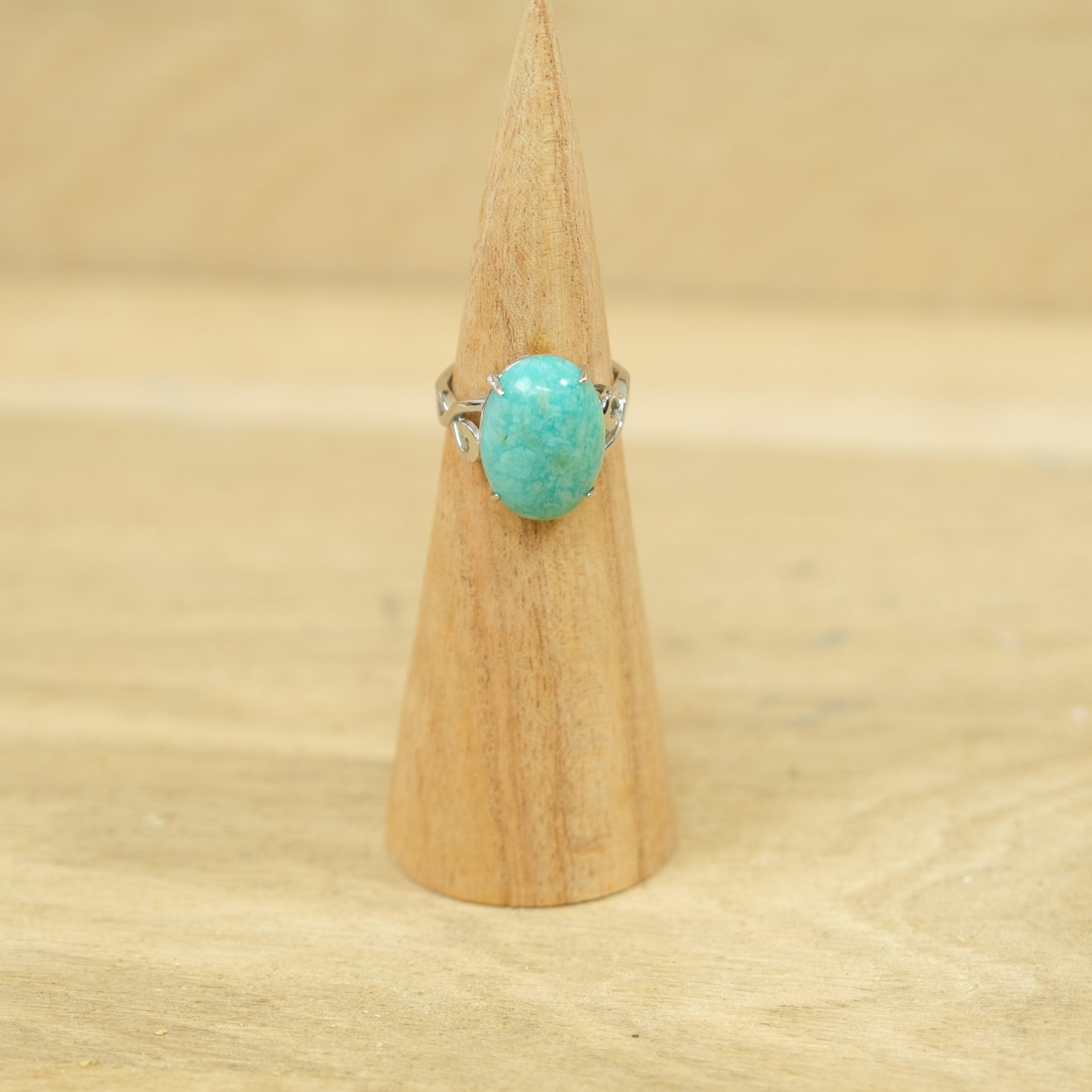 Bague Lady argent amazonite