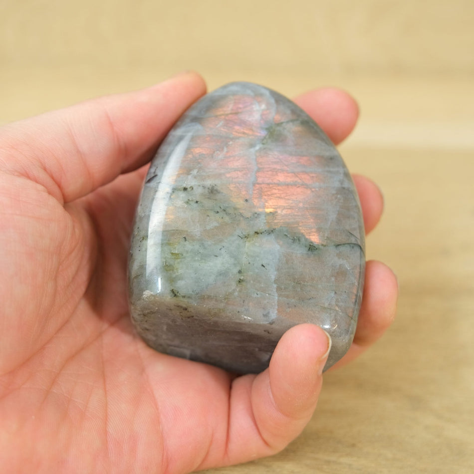 Bloc de Labradorite Spectrolite N° 2 - 327g (Madagascar) - Nature Minérale