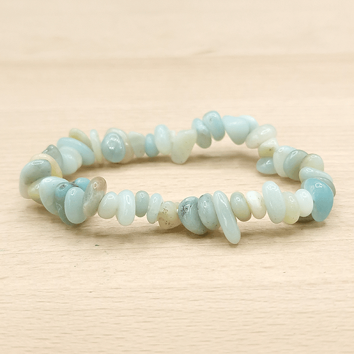 Bracelet Baroque Amazonite (Pérou) - Nature Minérale