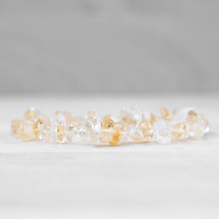 Bracelet Baroque Citrine Chauffée (Brésil) - Nature Minérale