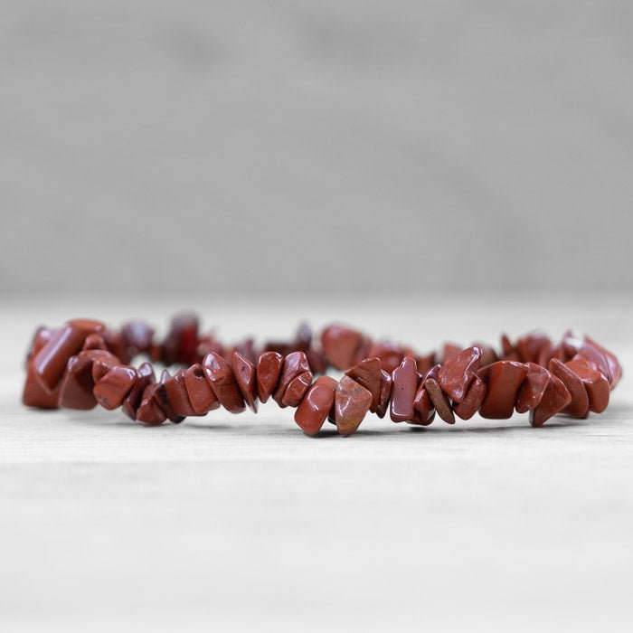 Bracelet Baroque Jaspe Rouge (Afrique Du Sud) - Nature Minérale