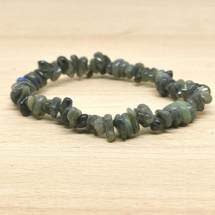 Bracelet Baroque Labradorite A (Madagascar) - Nature Minérale