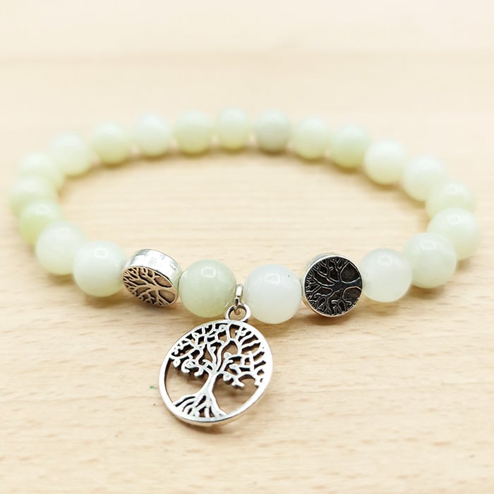 Bracelet "Life" Jade de Chine - Nature Minérale