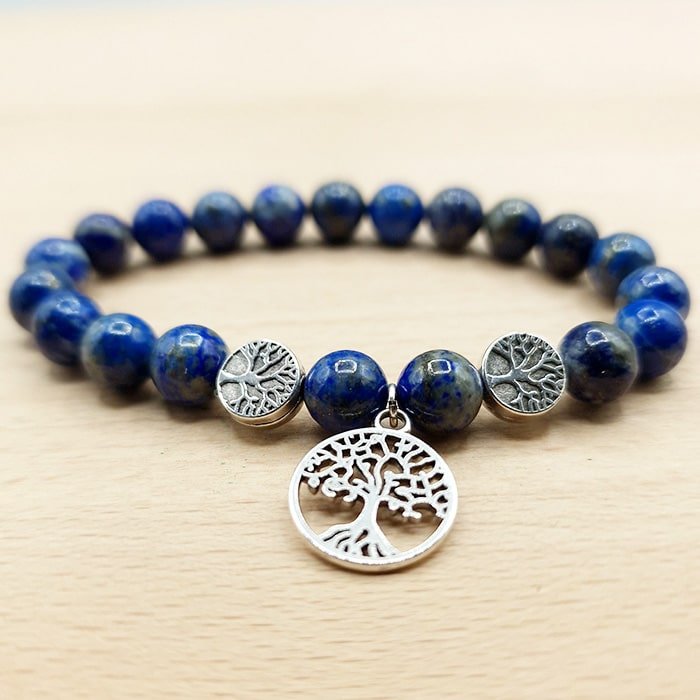 Bracelet "Life" Lapis - lazuli - Nature Minérale