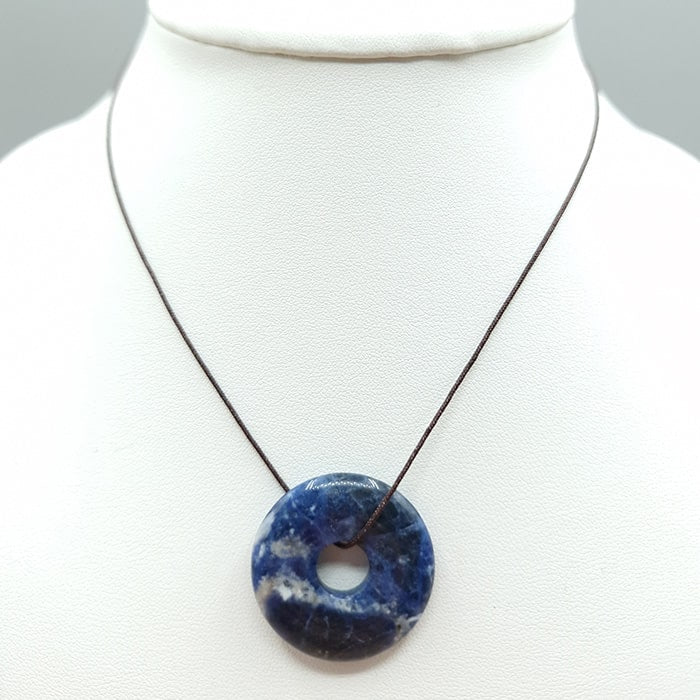 Donut en Sodalite (Brésil) - Nature Minérale