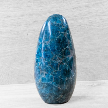 Forme libre : bloc Apatite Bleue n°3 - 1023g (Madagascar) - Nature Minérale