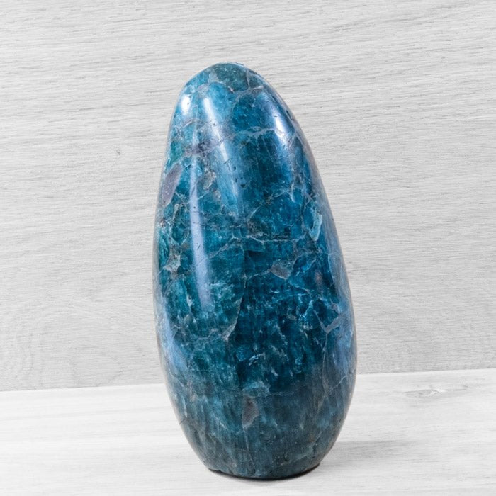 Forme libre : bloc Apatite Bleue n°3 - 1023g (Madagascar) - Nature Minérale