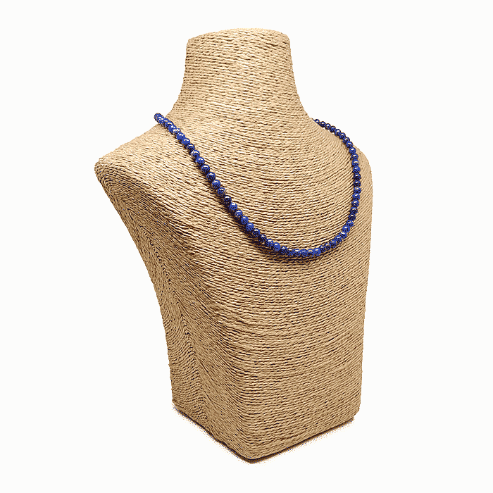 Collier Lapis Lazuli - Boules 06mm AA