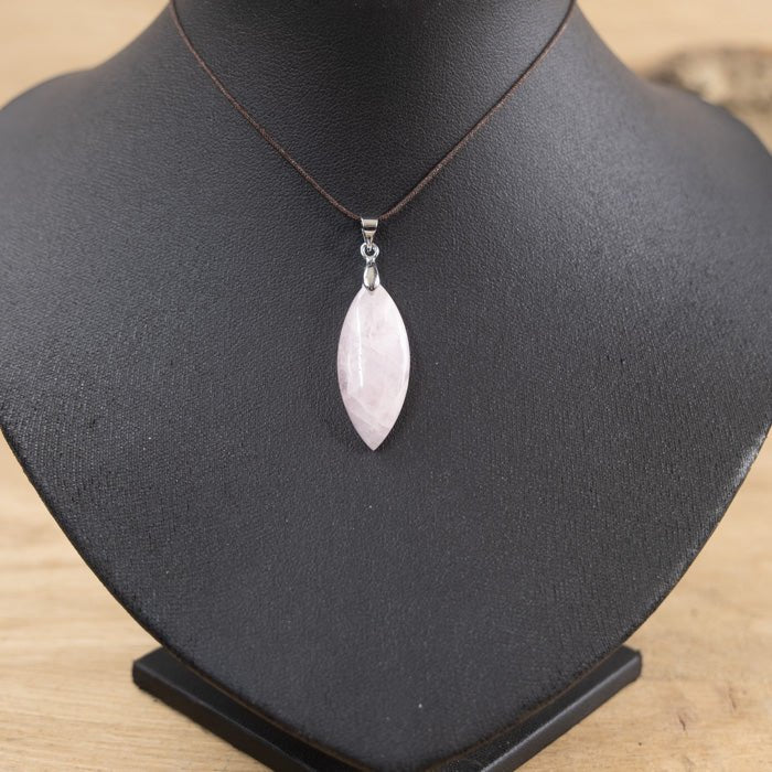 Pendentif en Kunzite A n°001 (Brésil) - Nature Minérale