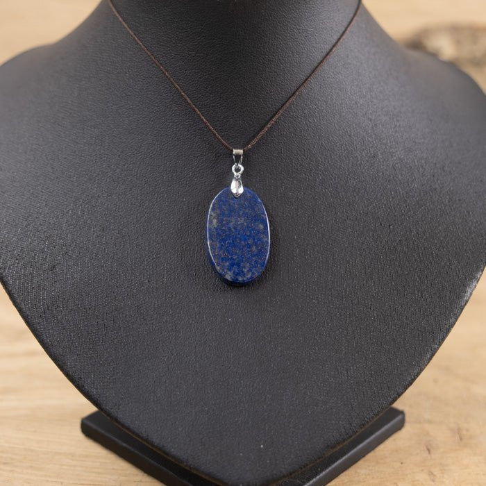 Pendentif en Lapis Lazuli A n°002 (Afghanistan) - Nature Minérale