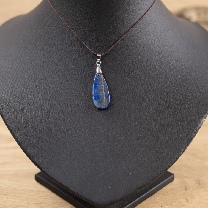 Pendentif en Lapis Lazuli A n°004 (Afghanistan) - Nature Minérale