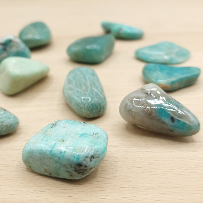 Pierre Roulée Amazonite (Brésil) - Nature Minérale