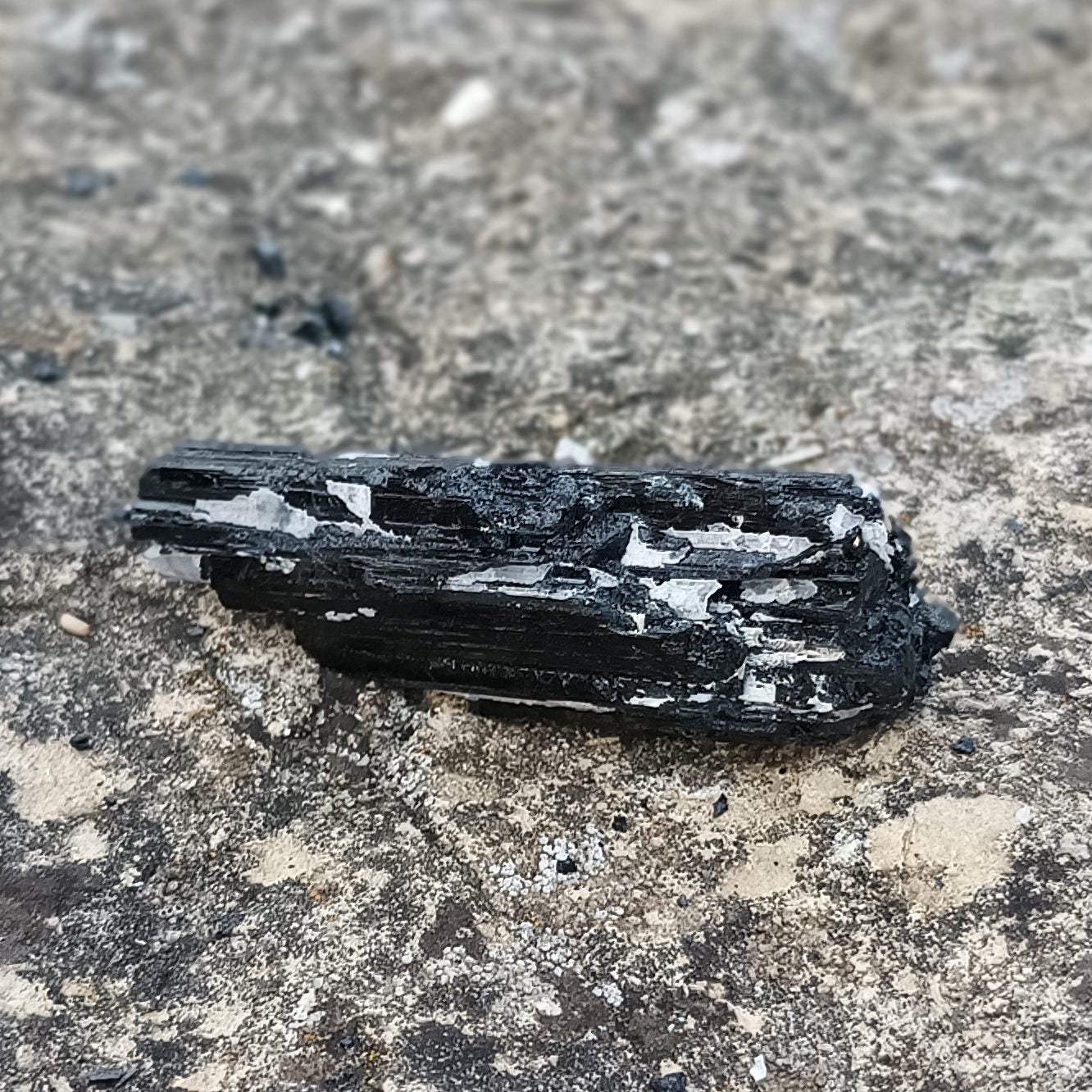 Tourmaline noire brute 4 (74g) (Brésil) - Nature Minérale